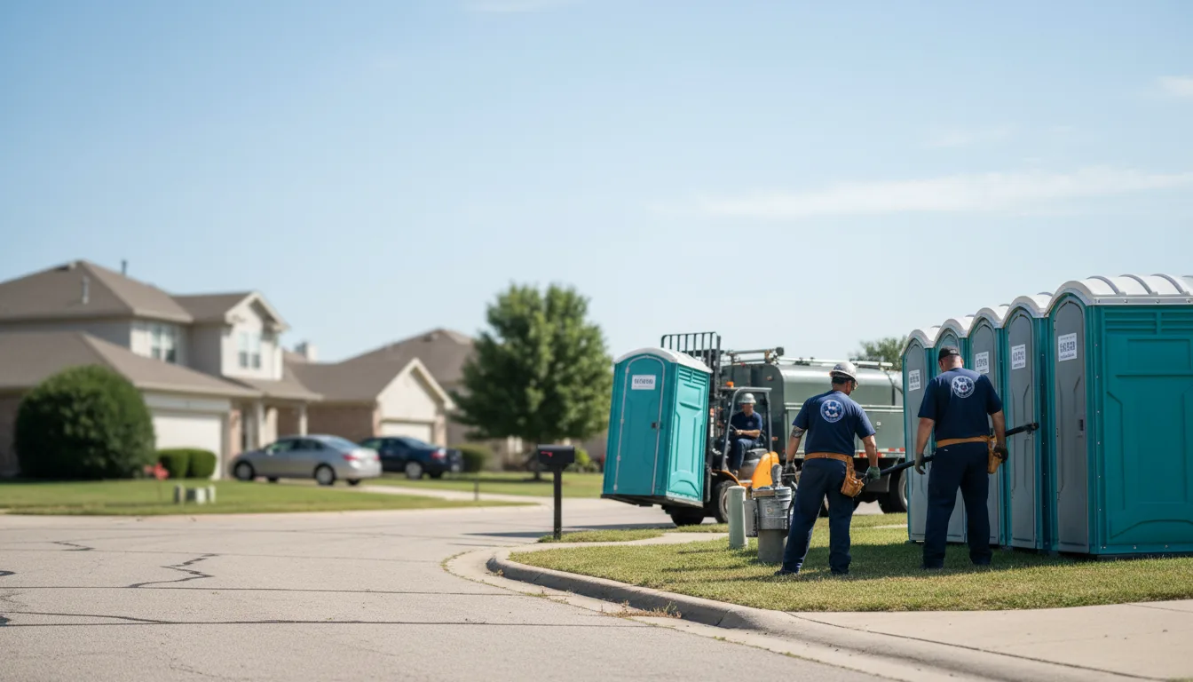 Porta Potty Rental in Abingdon, IL near me